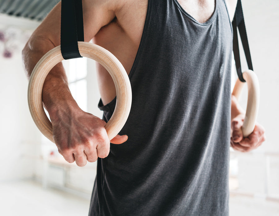 Birch Wood Gymnastic Rings