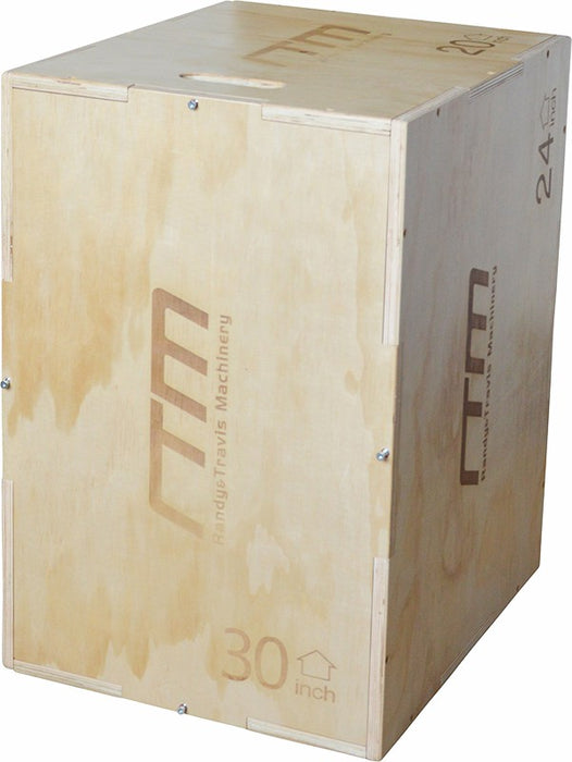 3 IN 1 Wood Plyo Games Plyometric Jump Box