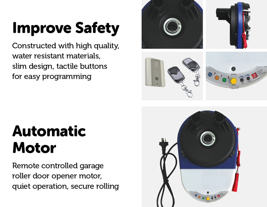 Automatic Garage Roller Door Motor - 500N Max