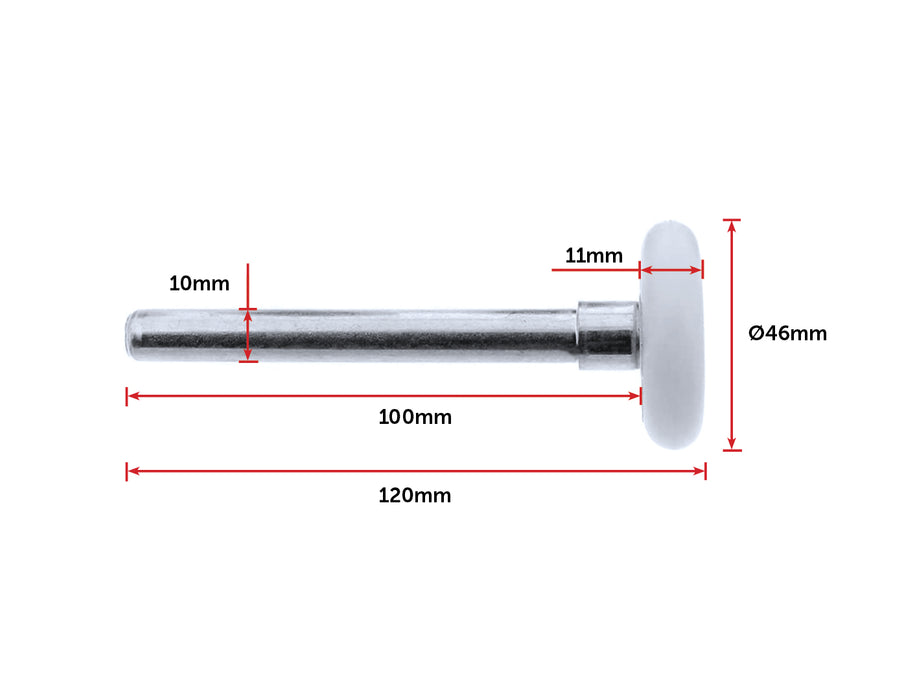 Garage Door Roller / Wheel / Heavy duty 13 Ball Sealed Bearing 12 Pack