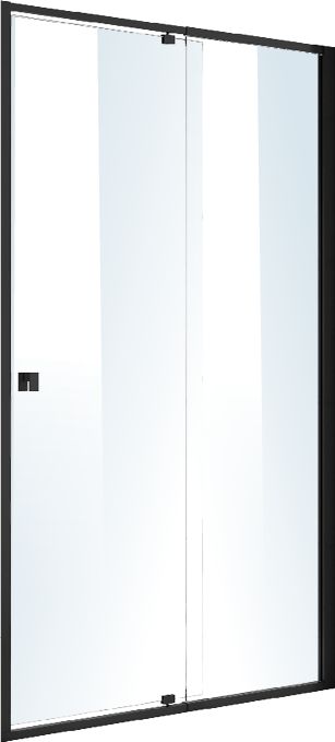 Adjustable Semi Frameless Shower Screen (114~122) x 195cm Australian Safety Glass