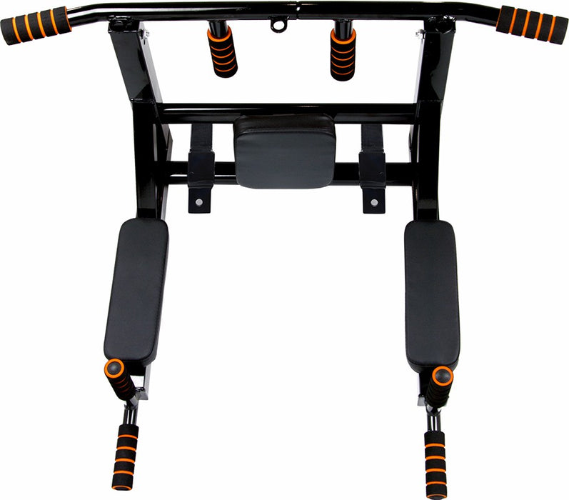 Heavy Duty Wall Mounted Power Station - Knee Raise - Pull Up - Chin Up -Dips Bar