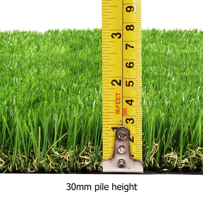 Primeturf Artificial Grass Synthetic Fake Lawn 10SQM Turf Plastic Plant 30mm