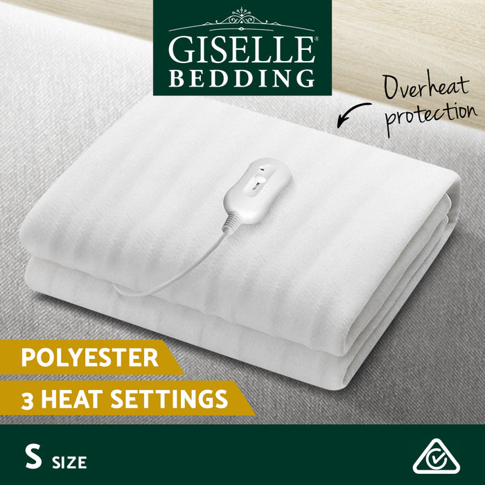 Giselle Bedding 3 Setting Fully Fitted Electric Blanket - Single