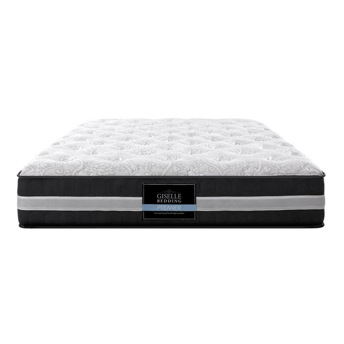 Giselle Bedding Lotus Tight Top Pocket Spring Mattress 30cm Thick – Double