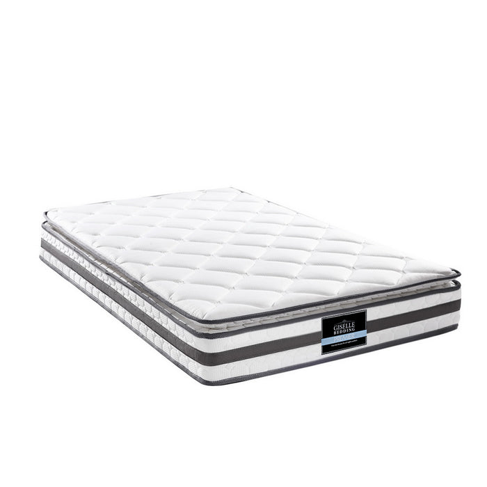 Giselle Bedding Normay Bonnell Spring Mattress 21cm Thick – King Single