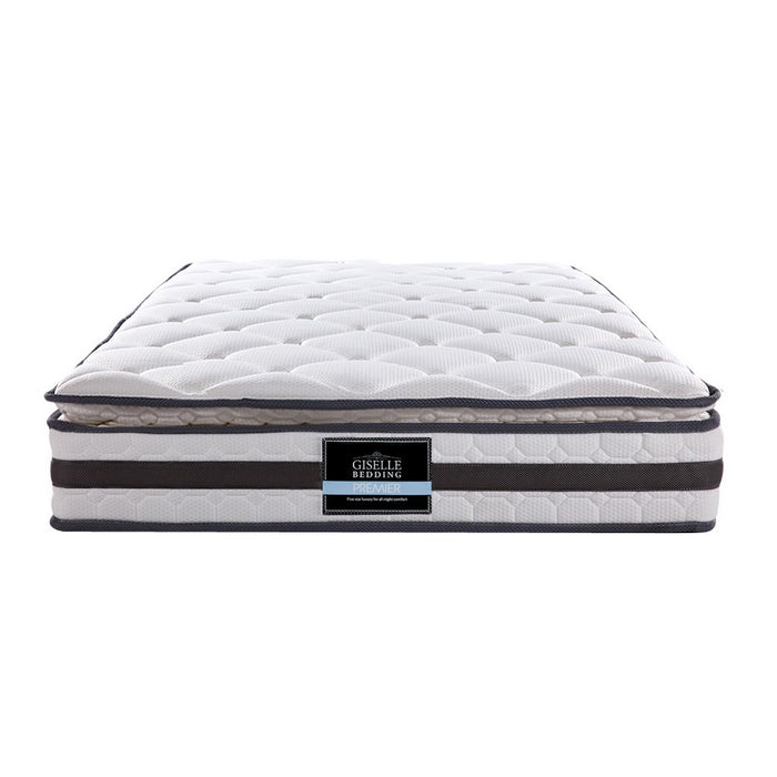 Giselle Bedding Normay Bonnell Spring Mattress 21cm Thick – King Single