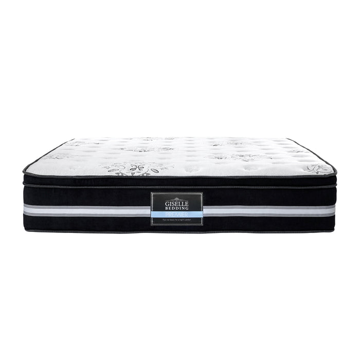 Giselle Bedding Donegal Euro Top Cool Gel Pocket Spring Mattress 34cm Thick – Double