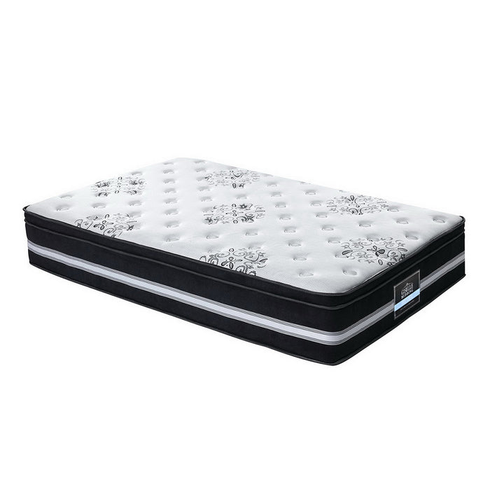 Giselle Bedding Donegal Euro Top Cool Gel Pocket Spring Mattress 34cm Thick – King Single