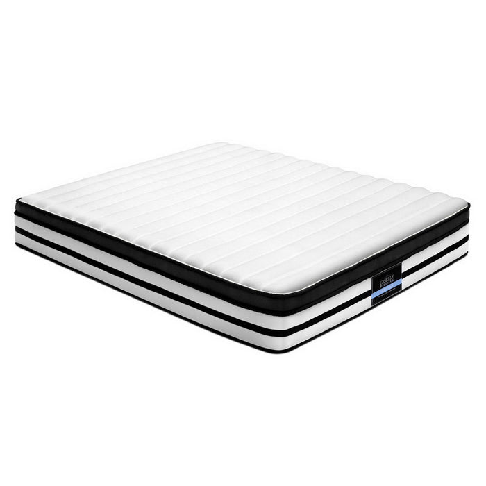 Giselle Bedding Rostock Euro Top Pocket Spring Mattress 27cm Thick – Double