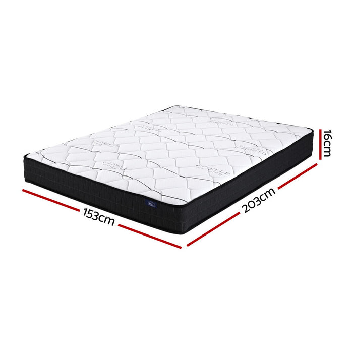 Giselle Bedding Glay Bonnell Spring Mattress 16cm Thick – Queen