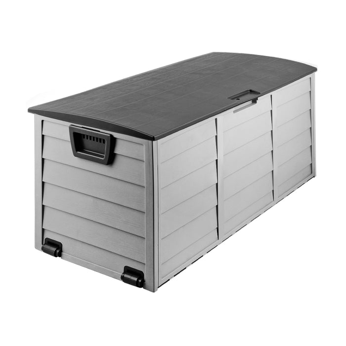 Gardeon 290L Outdoor Storage Box - Black