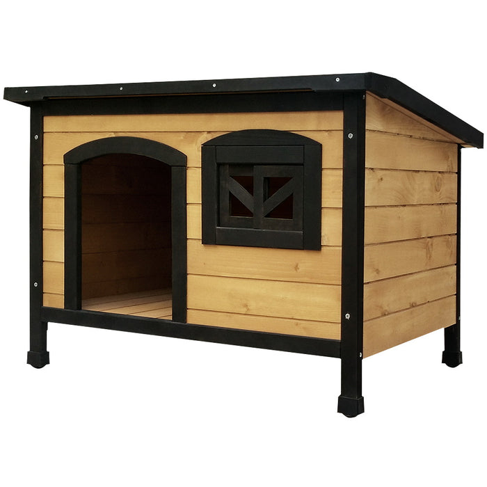 i.Pet Large Wooden Pet Kennel