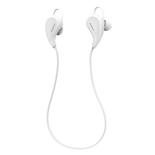 Simplecom BH330 Sports In-Ear Bluetooth Stereo Headphones White