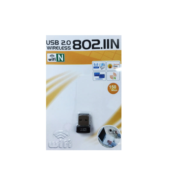 Winstars USB 2.0 Wireless 802.IIN Adapter (WS-WN687S1)