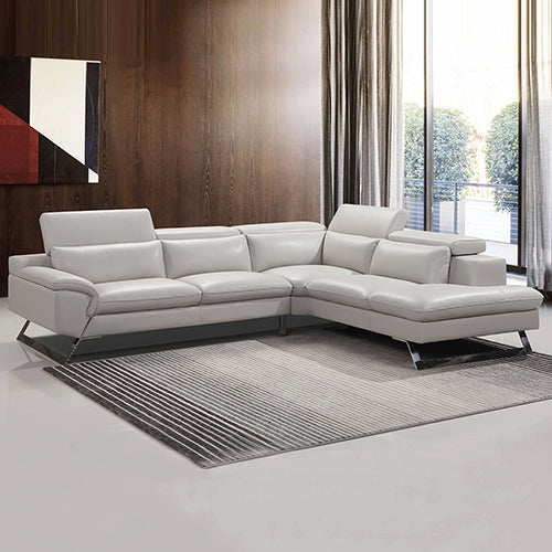 5 Seater Lounge Cream Colour Leatherette Corner Sofa Couch with Chaise