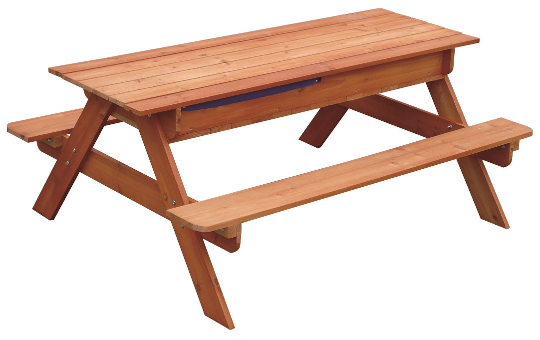 Sand & Water Wooden Picnic Table