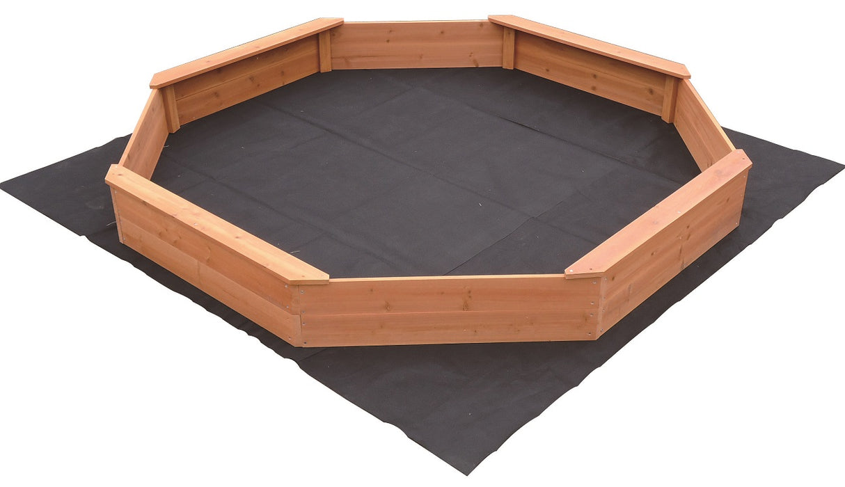 Kids Sand Pit Large Octagonal Wooden Sandpit