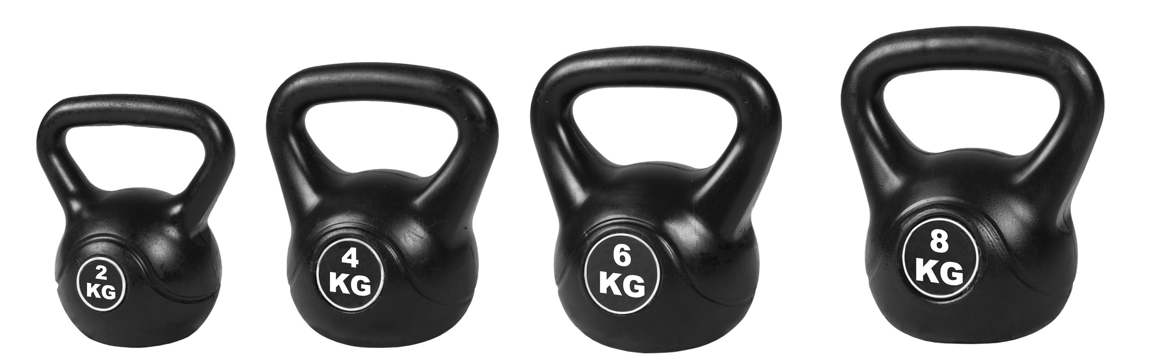 4pcs Exercise Kettle Bell Weight Set 20KG