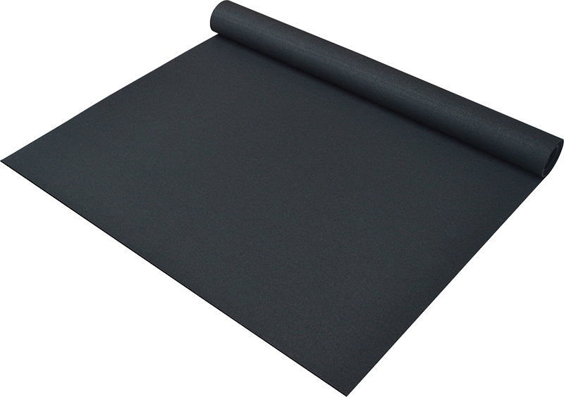 2m Gym Rubber Floor Mat Reduce Treadmill Vibration