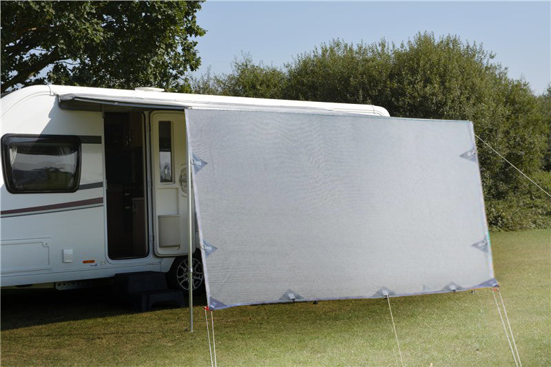 4.6m Caravan Privacy Screen Side Sunscreen Sun Shade for 16' Roll Out Awning