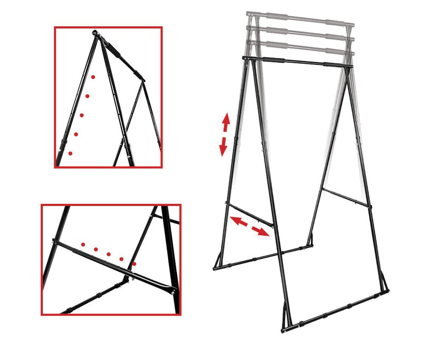 Pull-up Bar Free Standing Pull up Stand Sturdy Frame Indoor Pull Ups Machine