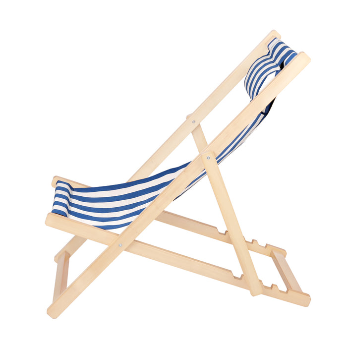 Gardeon Outdoor Furniture Sun Lounge Beach Chairs Deck Chair Folding Wooden Patio